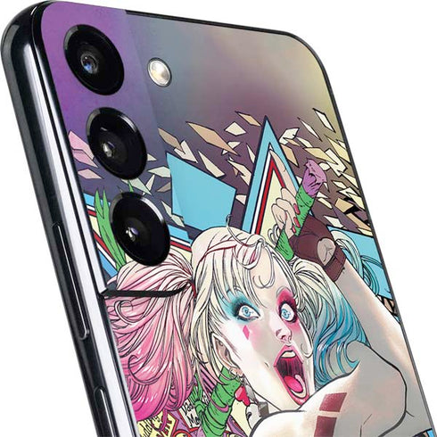 DC Comics Harley Quinn Action Pose Galaxy S22 Skin